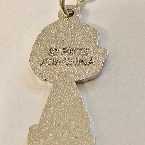 Peanuts Snoopy Linus Van Pelt Clip On Charm Zipper Pull Purse Charm Signed - Picture 6 of 8